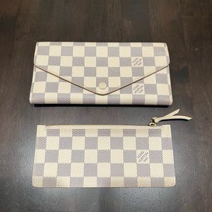 Louis Vuitton Josephine Damier Azur wallet